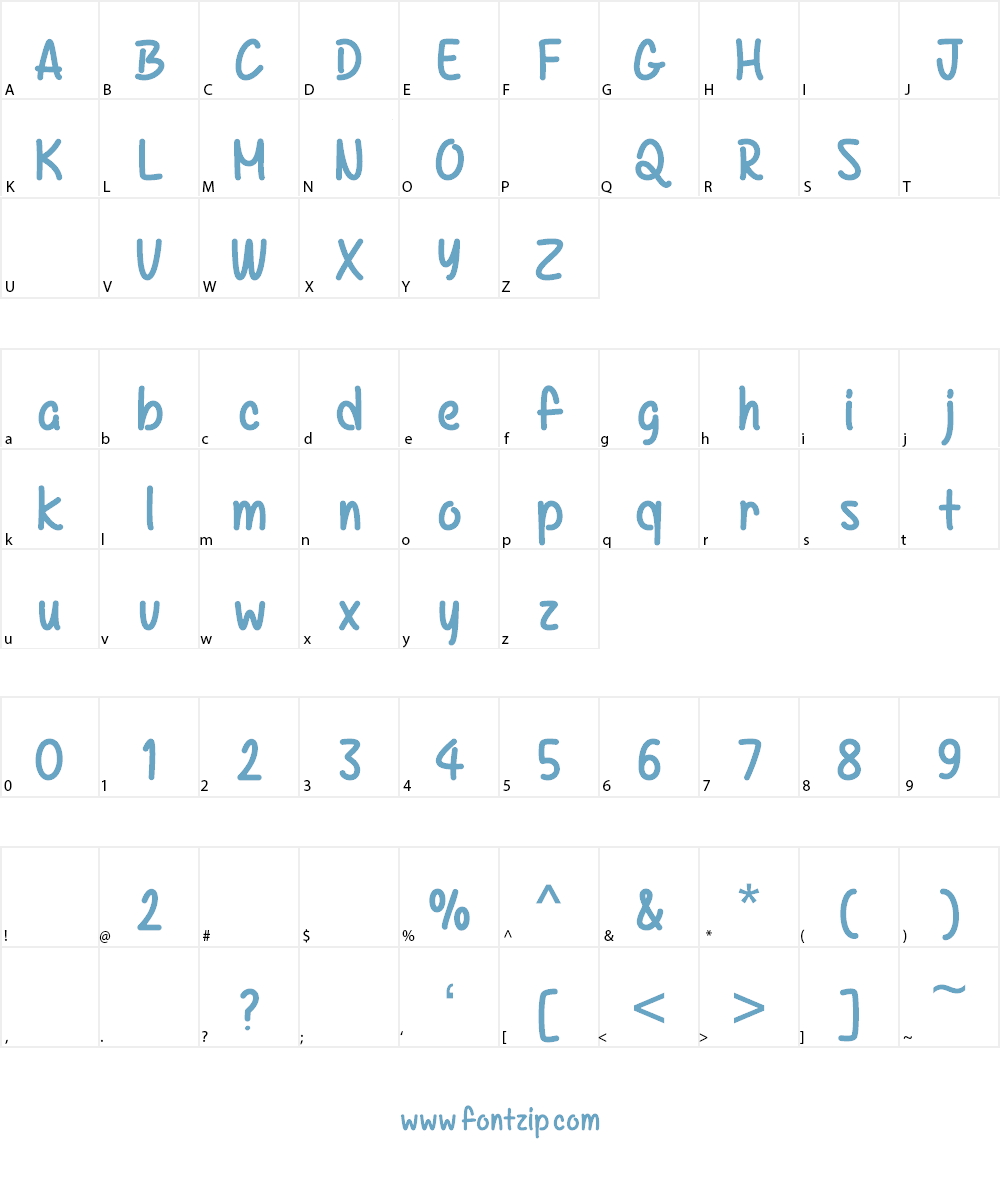 Mf Kazincbarcika Font Character